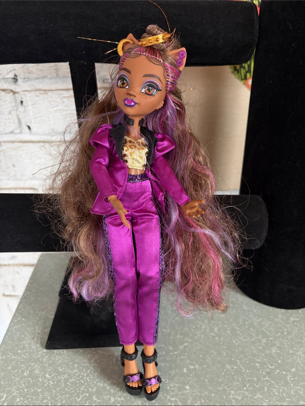 Monster High Monster Ball Clawdeen Wolf Doll